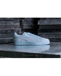 puma suede blue fog