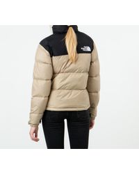 north face jacket cream