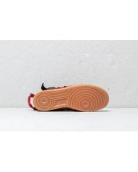 nike sf air force 1 mid dune red
