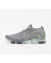 Air Vapormax Flyknit 3 Particle Grey/ Ghost Green-Iron Grey Nike ...