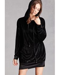 velvet hooded dress