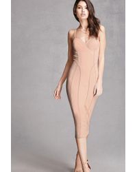padded slip dress