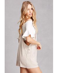 linen overall shorts