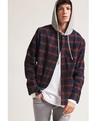 polo flannel hoodie