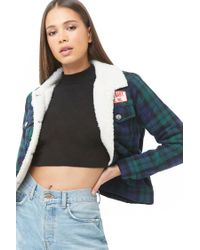 plaid jacket forever 21