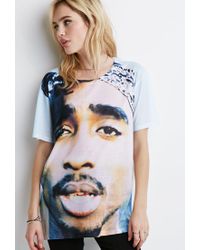tupac crop top forever 21