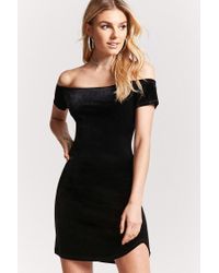 forever 21 black off the shoulder dress
