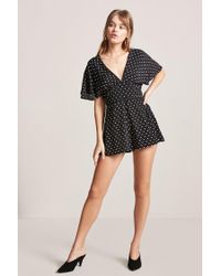 forever 21 black romper