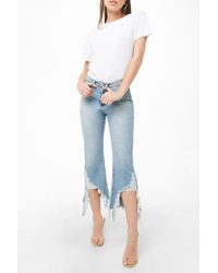 momokrom distressed ankle jeans