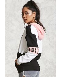 forever 21 colorblock hoodie