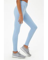 blue active leggings