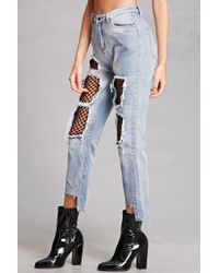 fishnet jeans forever 21