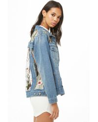 mesh denim jacket