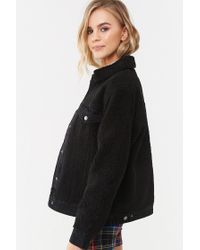 forever 21 reversible denim jacket