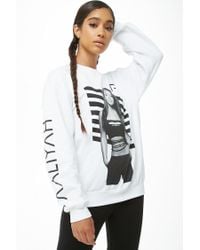 aaliyah sweatshirt forever 21