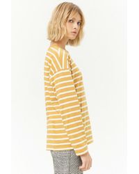 forever 21 striped long sleeve