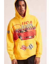 yellow corvette sweatshirt