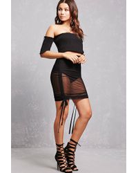 sheer bodycon skirt