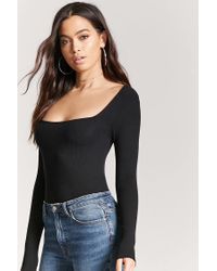 square neck top forever 21