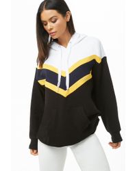 forever 21 colorblock hoodie