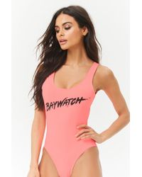 Baywatch bathing suit forever 21 Outlet