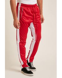 american stitch striped track pants