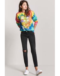 forever 21 tie dye sweatshirt