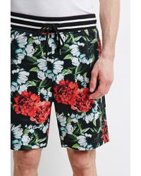 sweat shorts floral
