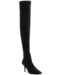Yeezy Season 5 Suede Thigh High Boots 
