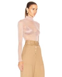 shimmer turtleneck