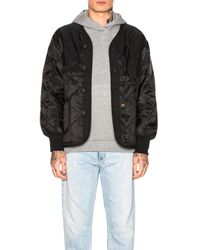 alpha industries denim jacket