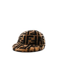 fendi fur cap