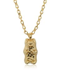 Tory Burch - Metallic Gummy Pendant Necklace - Lyst