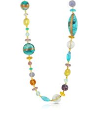 Antica Murrina | Multicolor Niagara - Long Murano Glass Necklace | Lyst