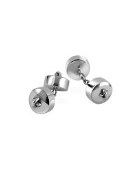 FORZIERI | Metallic Button Sterling Silver Double Sided Cufflinks for Men | Lyst