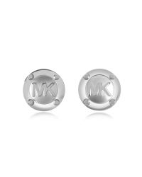 Michael Kors | Metallic Heritage Mk Logo Stud Earrings | Lyst