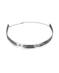 MM6 by Maison Martin Margiela | Metallic Silver Tone Brass Necklace | Lyst