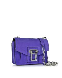 Proenza Schouler - Multicolor Hava Amethyst Suede Crossbody - Lyst