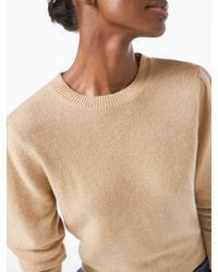 FRAME Cashmere Gabby Sweater in Caramel 