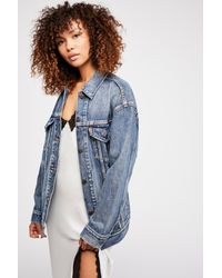 levi's patchwork baggy trucker jacket