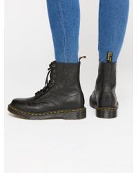dr martens pascal floral emboss