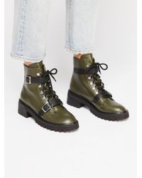 vegan slate lace up boot