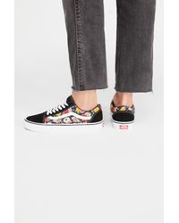 lux floral vans