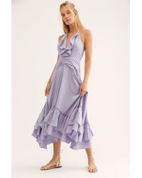 free people clara midi dress