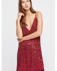 free people arizona nights embellished slip