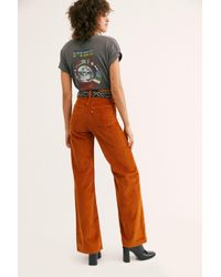 ribcage cord wide leg