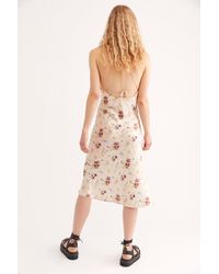 sun becomes her wildflower midi dress