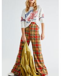 Plaid jules pants Clearance