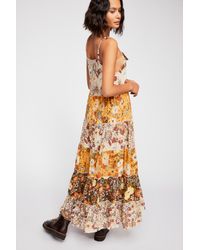 spell desert daisy midi dress