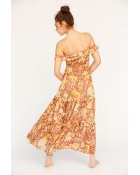 amethyst shirred sundress spell